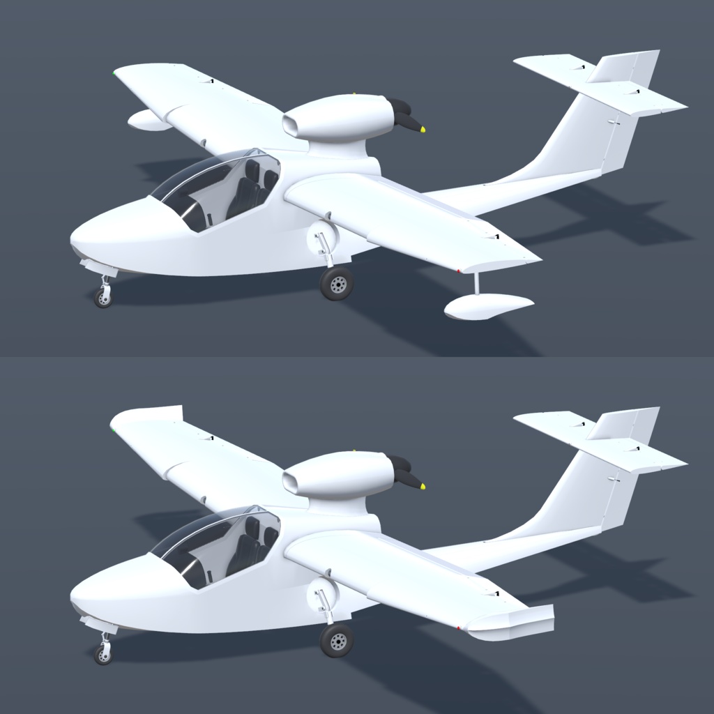 【VRChat】水陸両用機 JXP-14【Sacc's Flight】