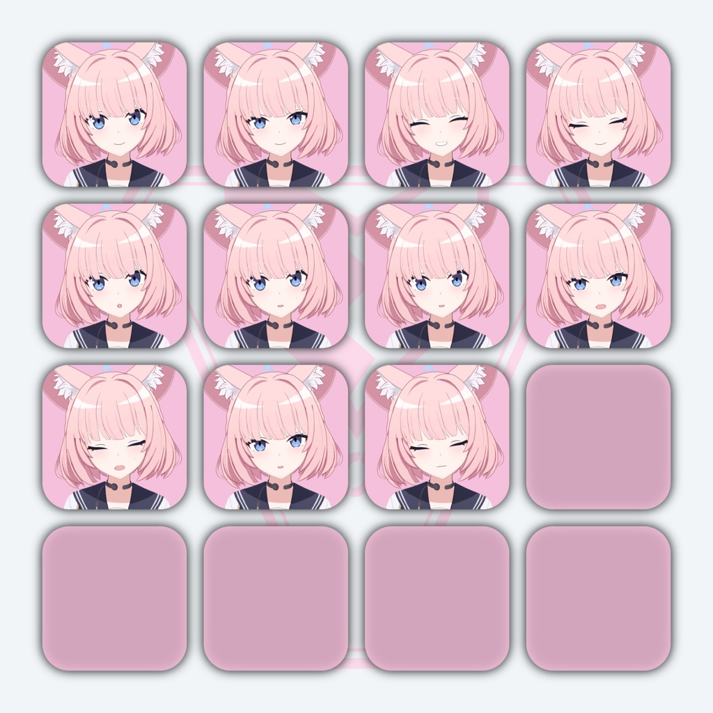 【VRChat 3Dモデル】ニコ(ブルーアーカイブ)