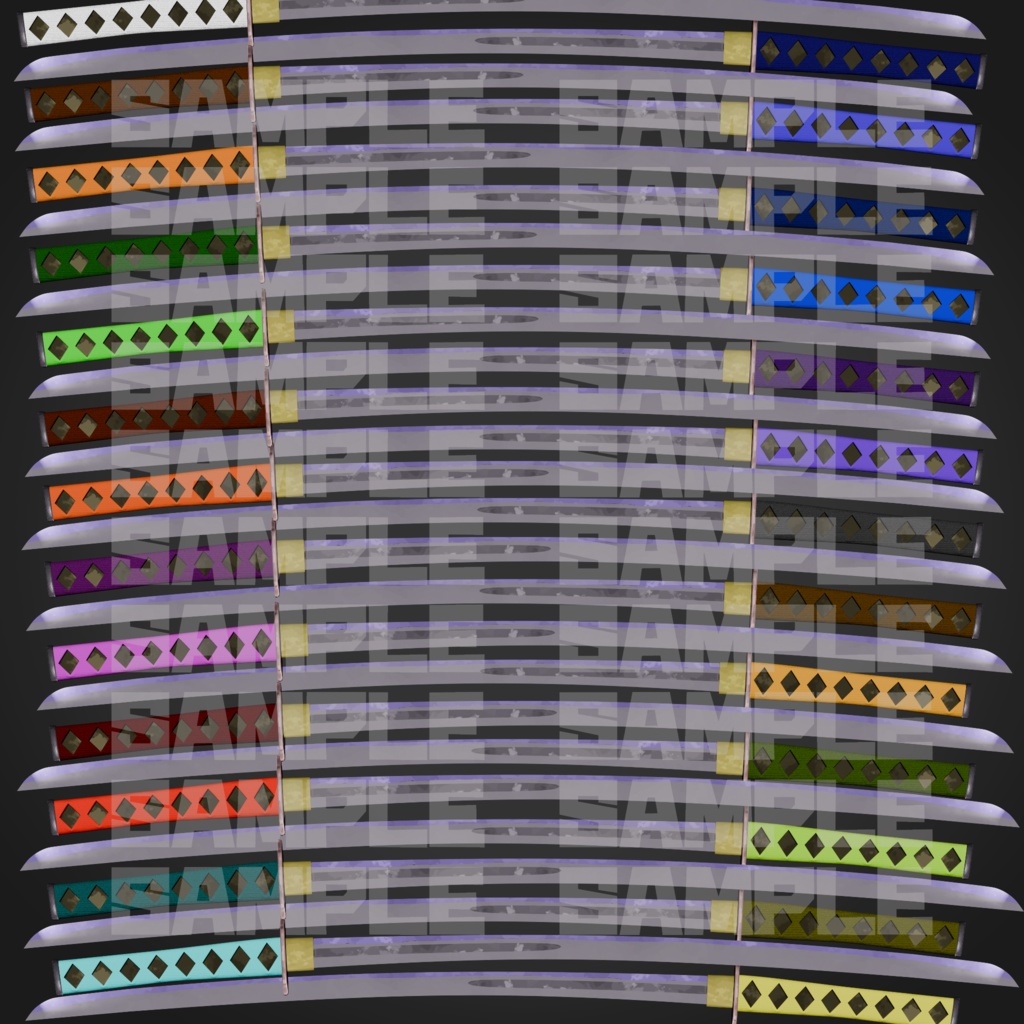 【PNG素材】刀 26種 セット【商用OK】