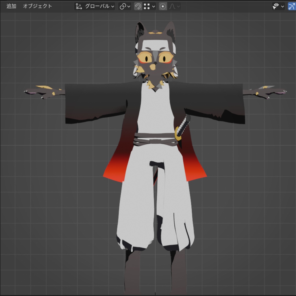 【VRChat 3Dモデル】サビスケ