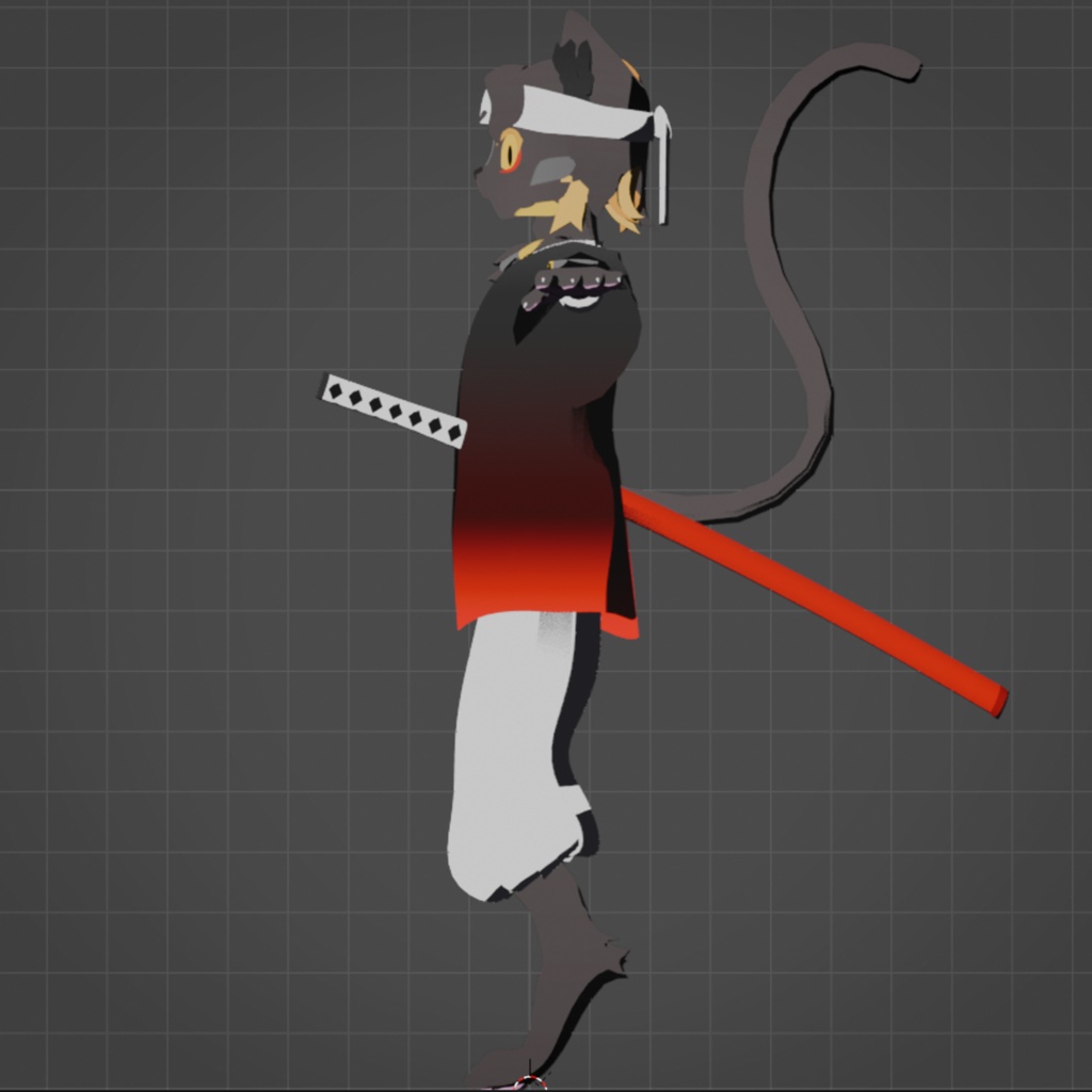 【VRChat 3Dモデル】サビスケ