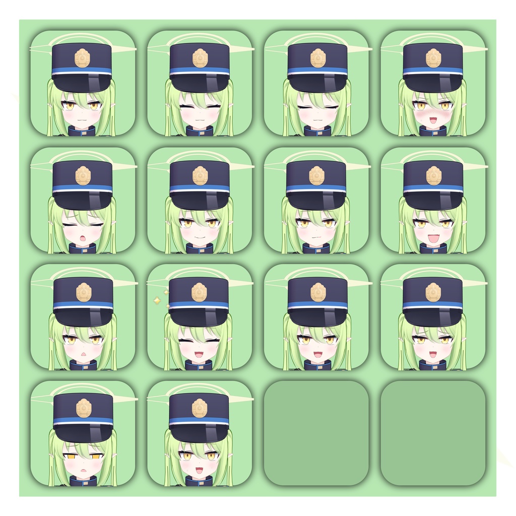 【VRChat 3Dモデル】橘ヒカリ&橘ノゾミ(ブルーアーカイブ)(シュポガキ)