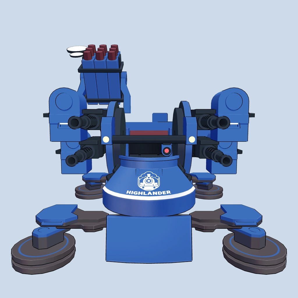 【VRChat 3Dモデル】ノゾミ&ヒカリ戦闘マシン