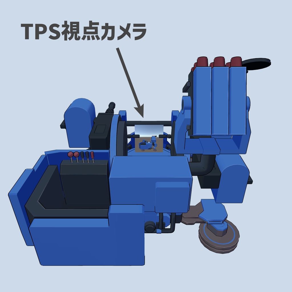 【VRChat 3Dモデル】ノゾミ&ヒカリ戦闘マシン