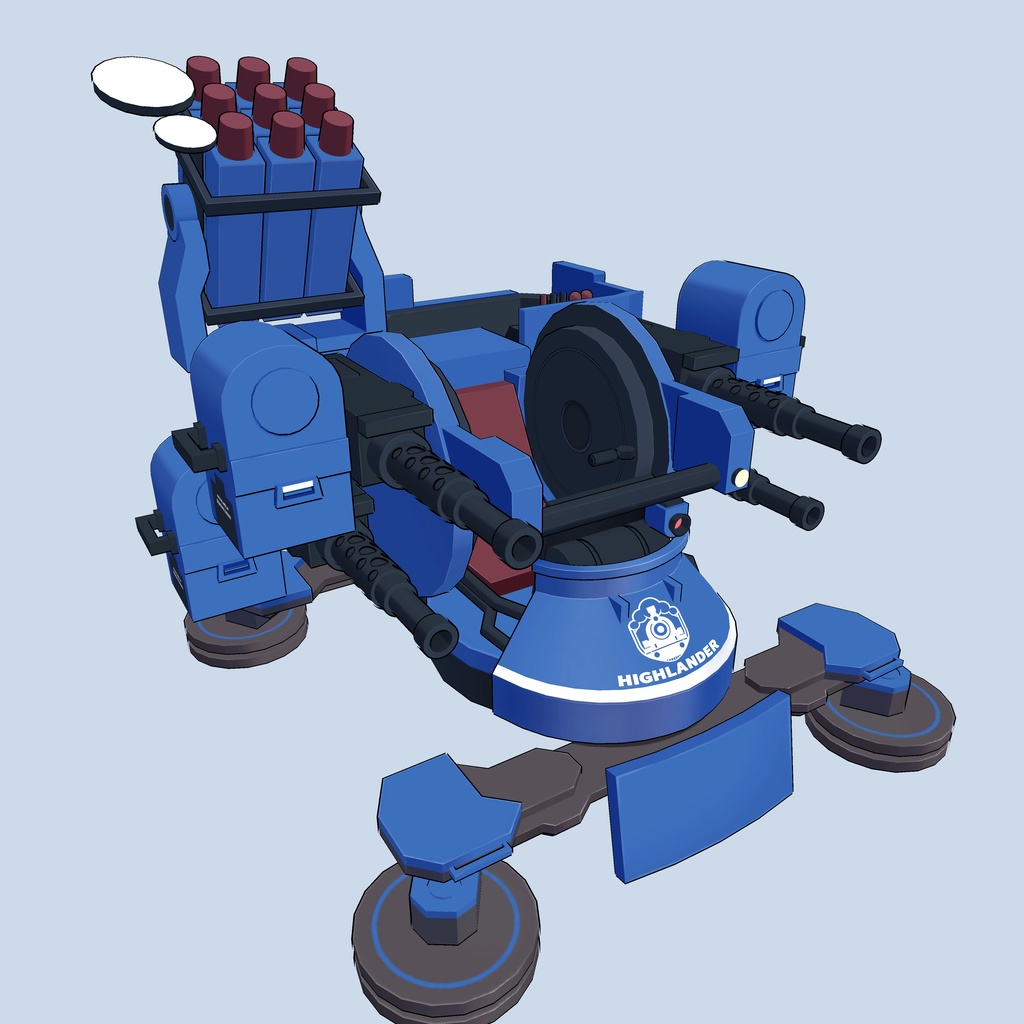 【VRChat 3Dモデル】ノゾミ&ヒカリ戦闘マシン