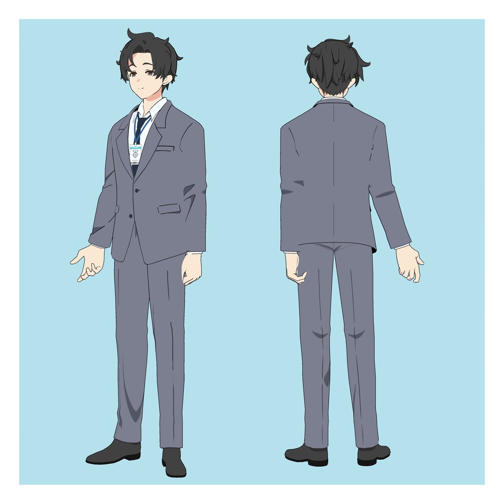 【VRChat 3Dモデル】先生 アニメVer(ブルーアーカイブ)