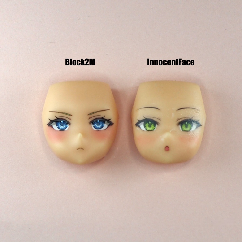 -販売終了-Blc2 InnocentFace(Block2用 幼めフェイス) 1セット3個入り