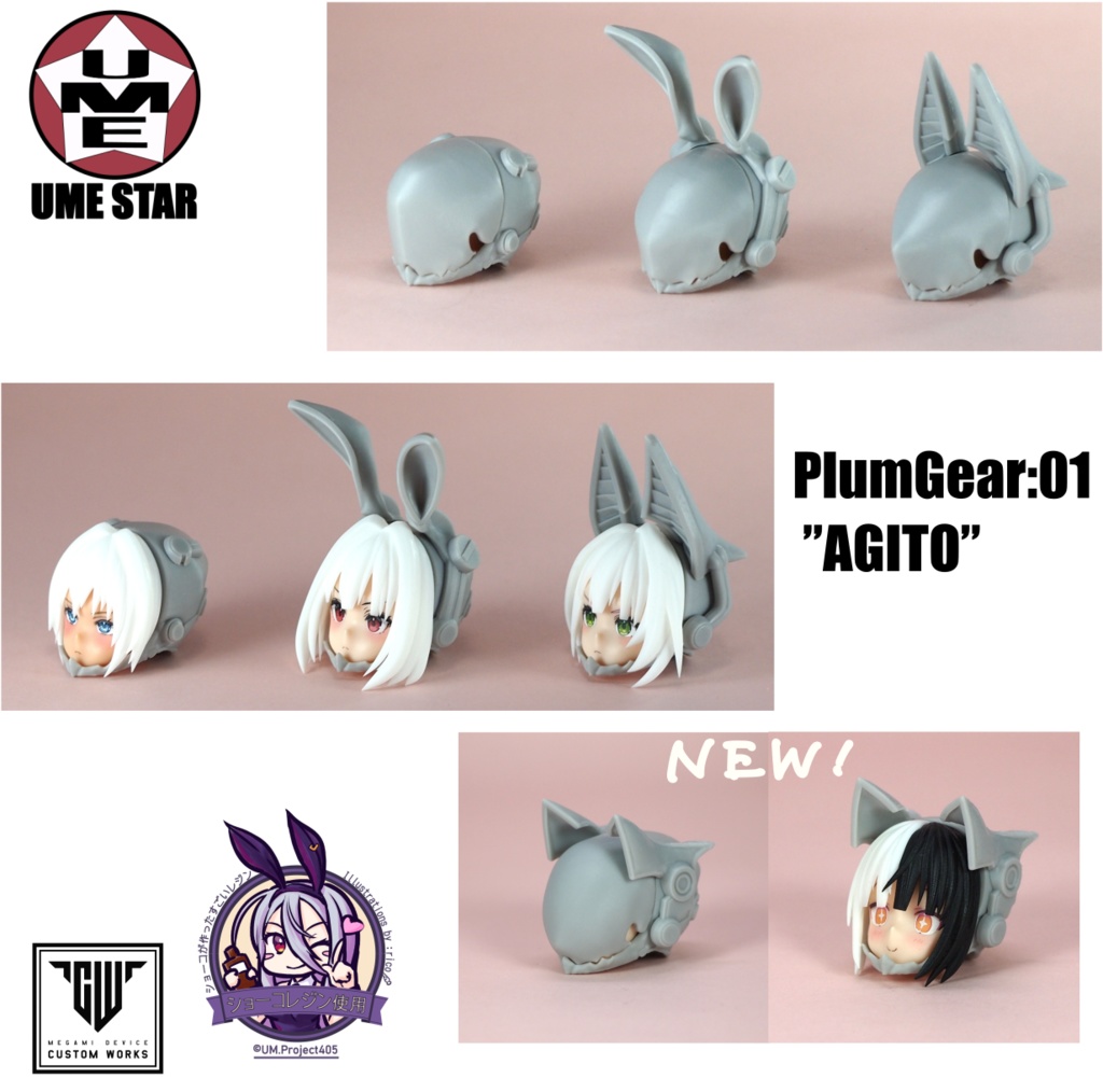 PlumGear:01 "AGITO" 【Block2シリーズ対応】