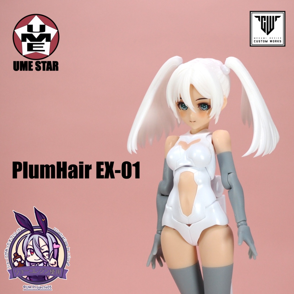 PlumHair EX-01 【Block2、B1Rシリーズ対応】