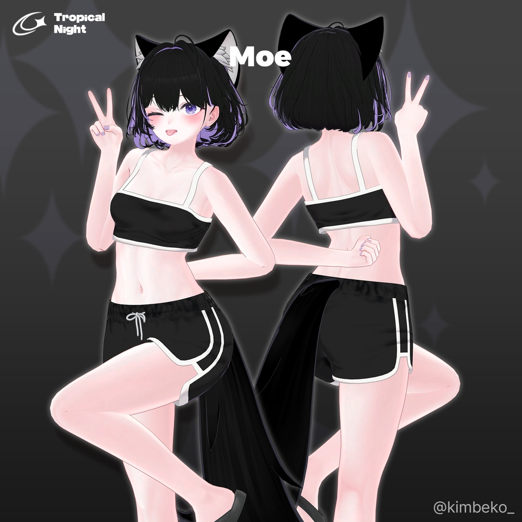 【5 Avatars】 Tropical Night