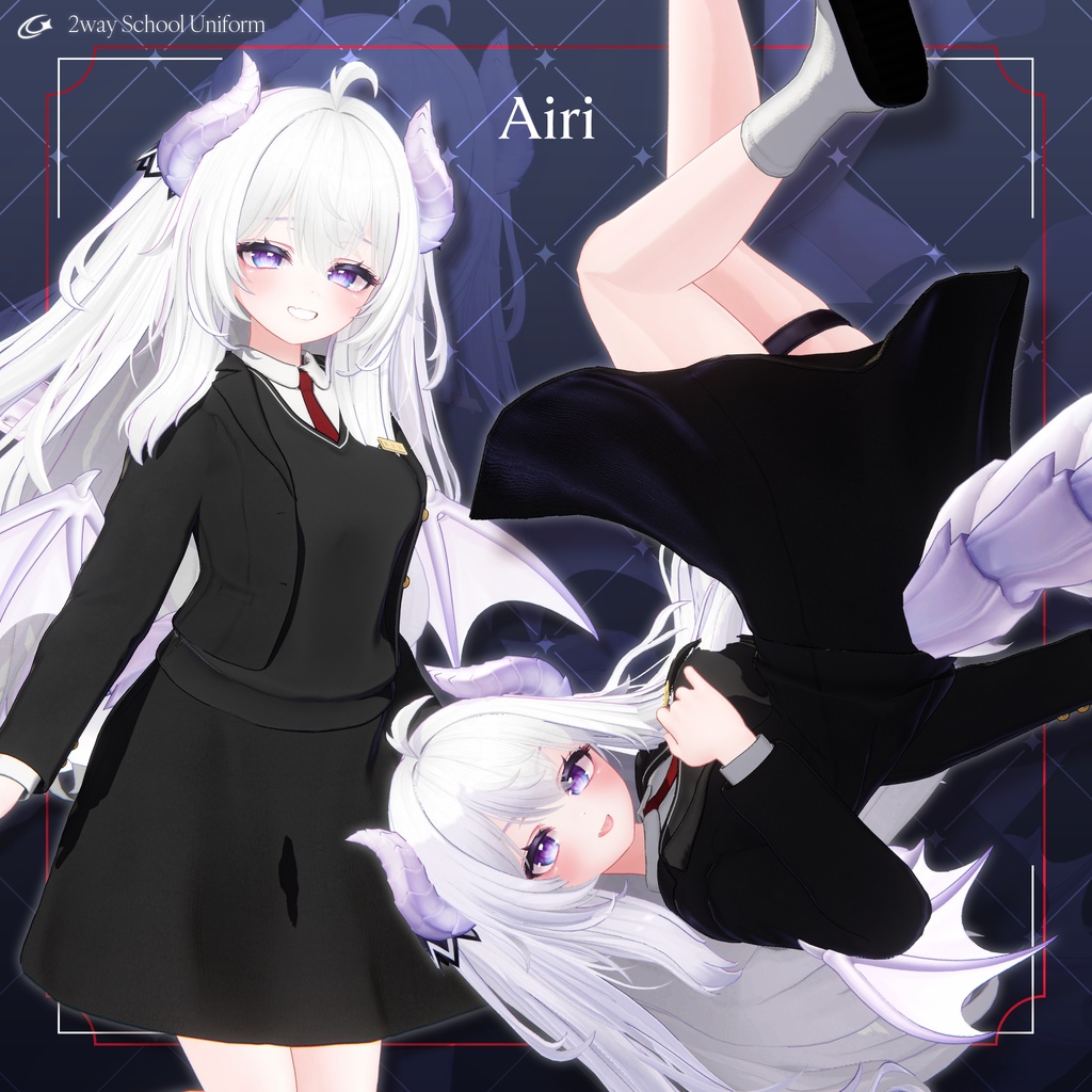 【7 Avatars】 2way School Uniform
