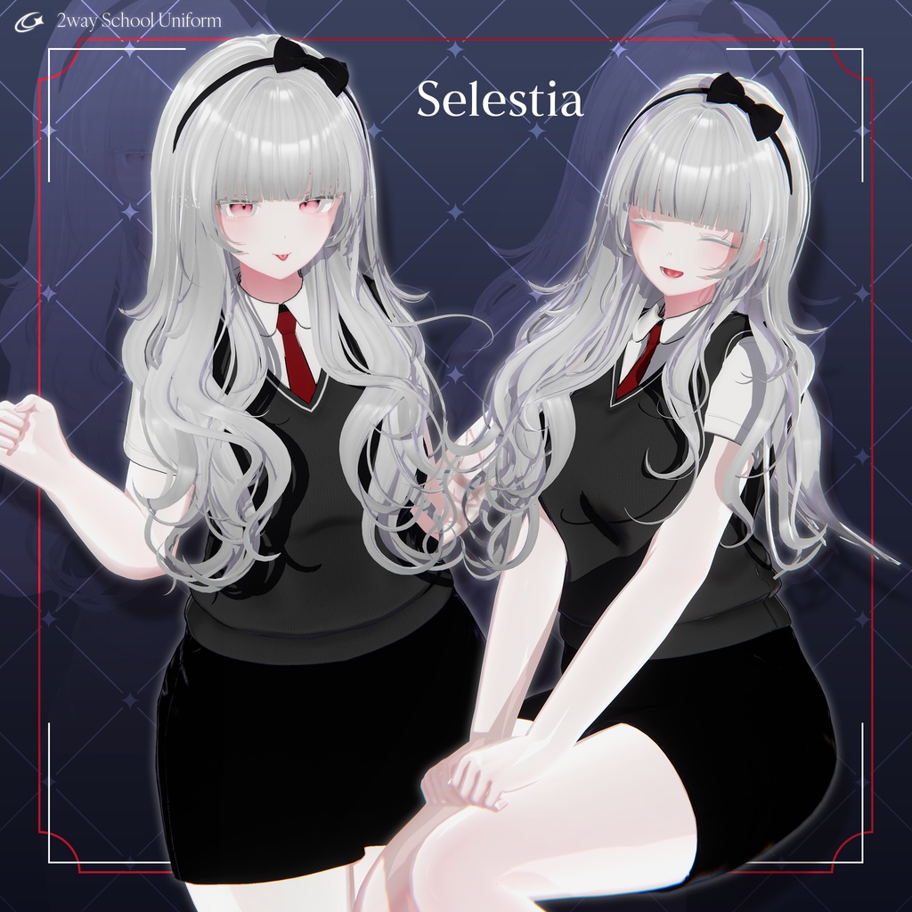 【7 Avatars】 2way School Uniform