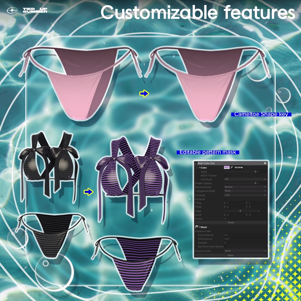 【7 Avatars】 Tied Up Summer