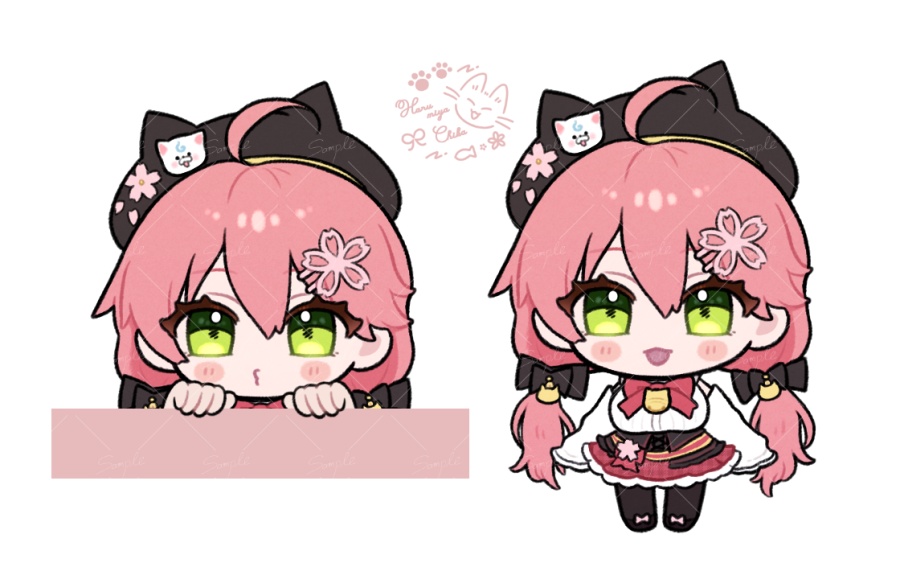 SDイラストに使えるおてて