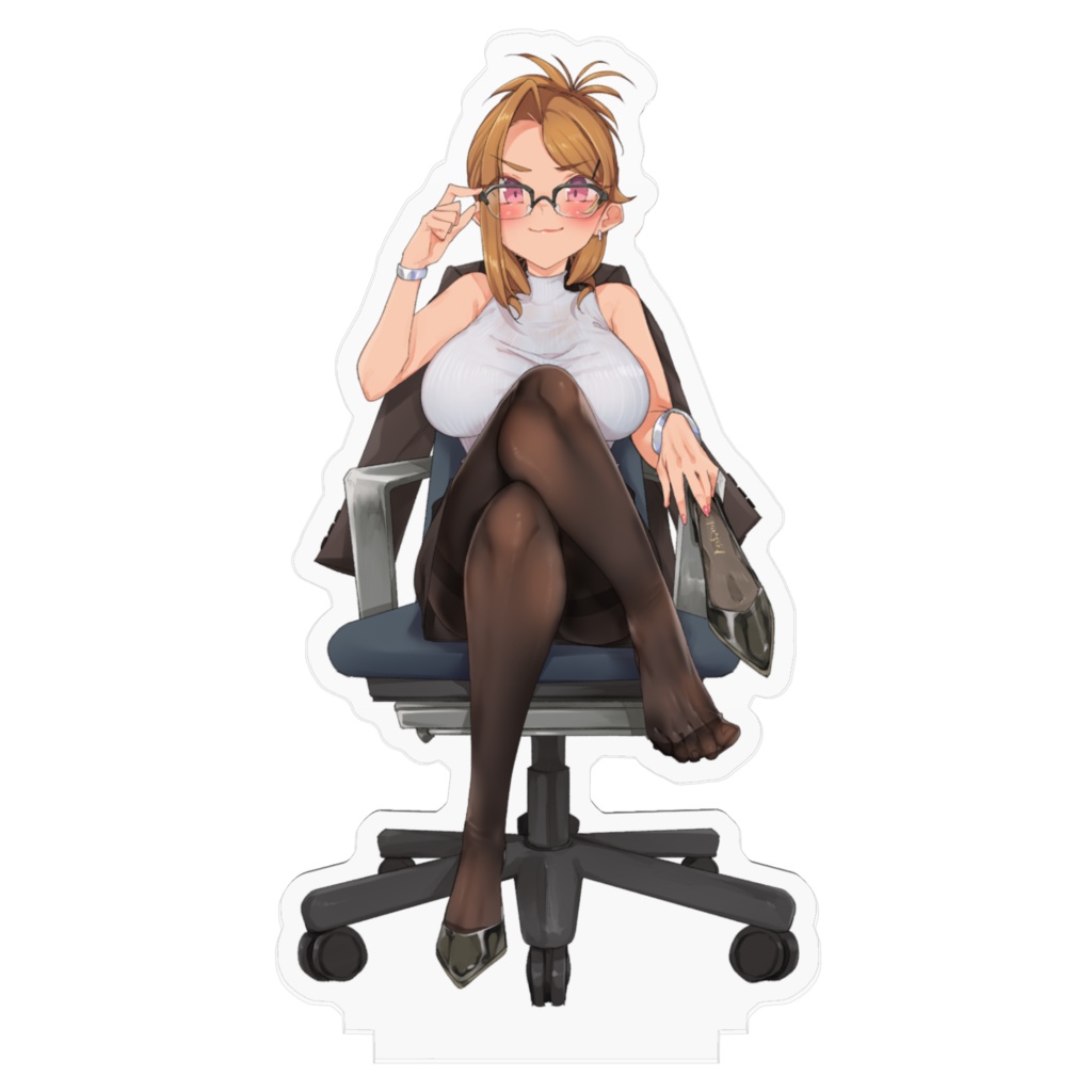 アクリルフィギュア - メガネでキリリな柊部長