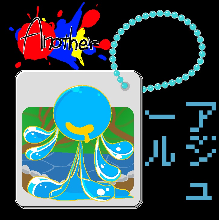 Anotherアクキー　アジュール