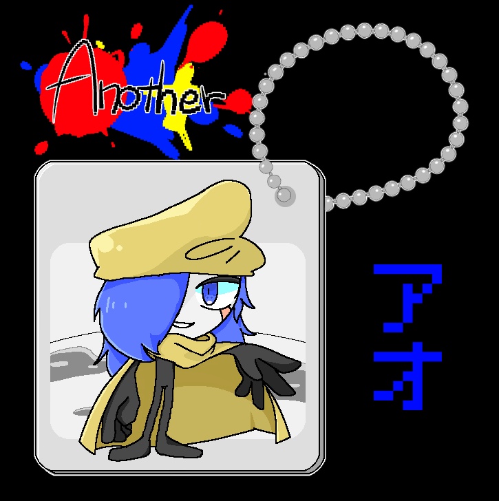 Anotherアクキー アカ/アオ