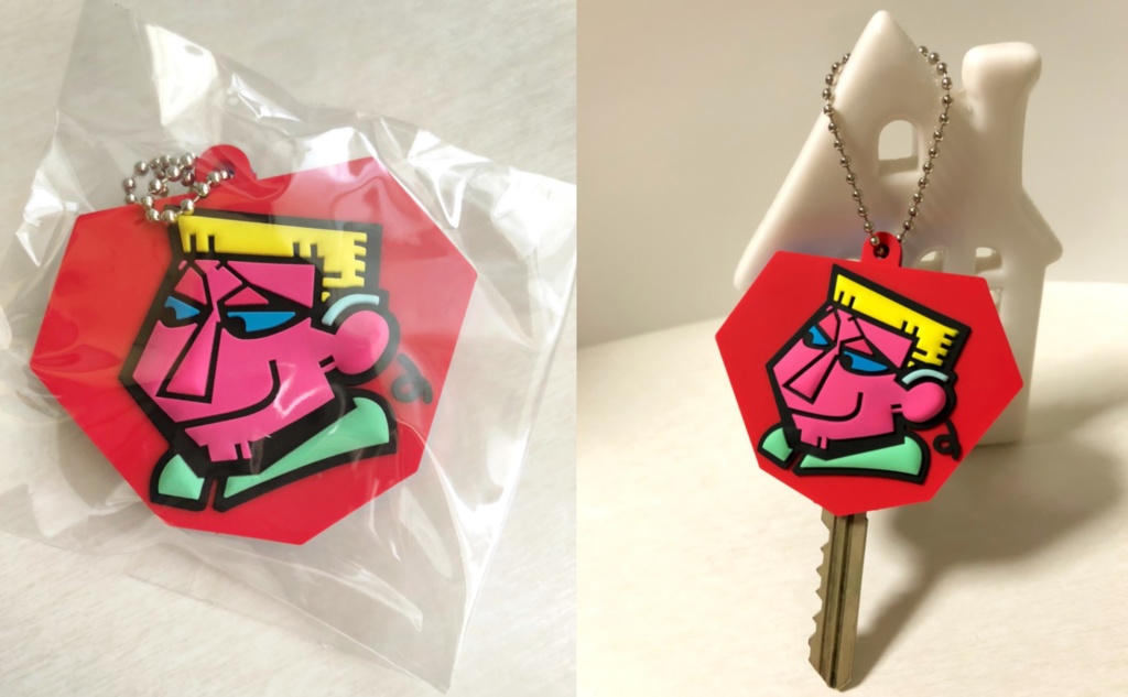 【匿名配送】ヒュリコフとバビマイナのラバーキーカバー