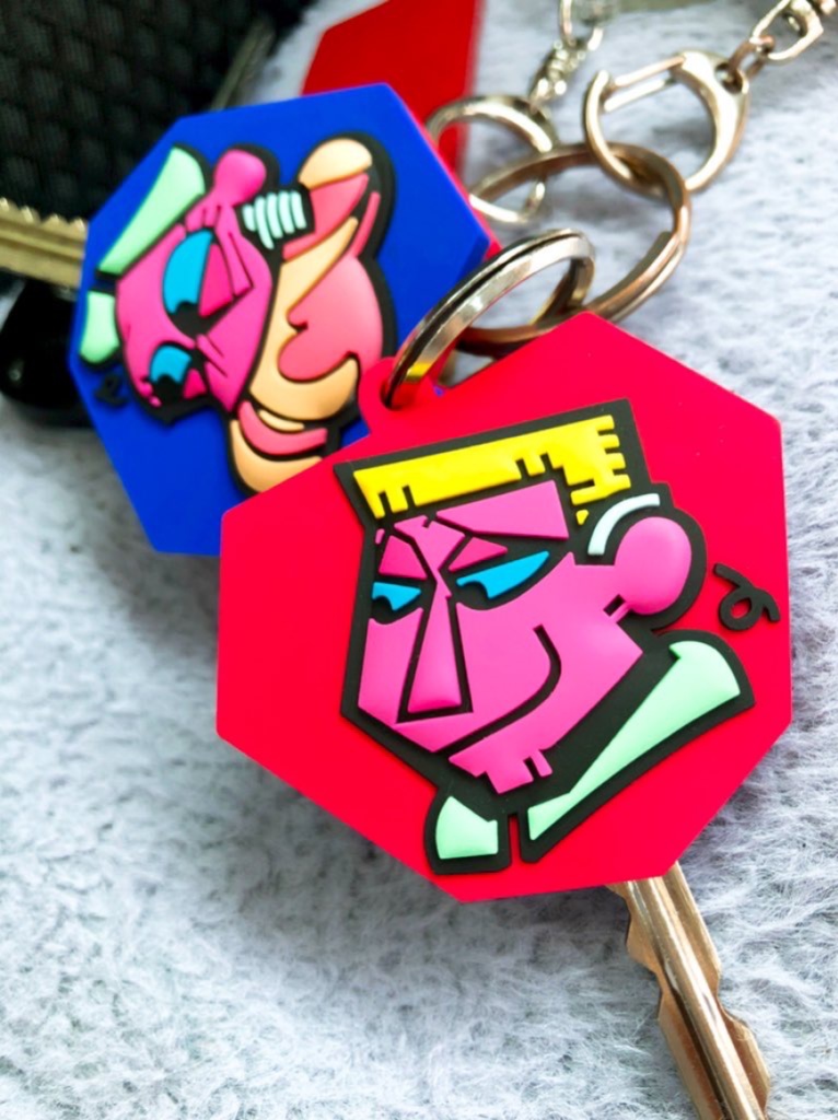 【匿名配送】ヒュリコフとバビマイナのラバーキーカバー