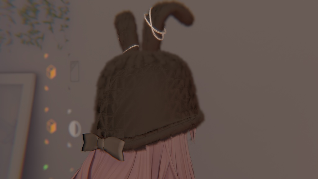 しょんぼりうさぎハット