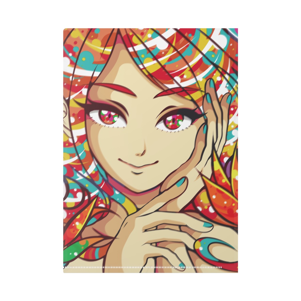 グラフィックこりんクリアファイル