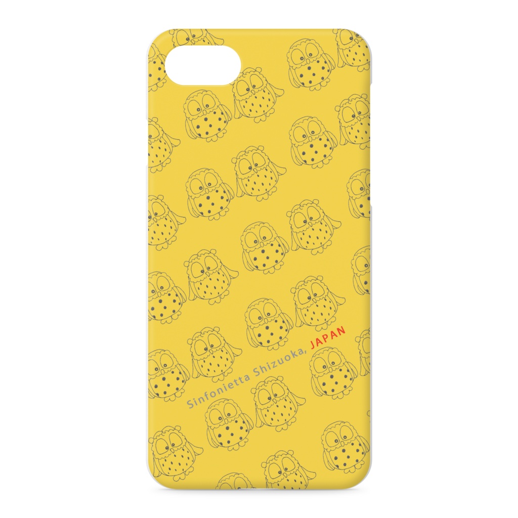 幸せの黄色いiPhoneケース