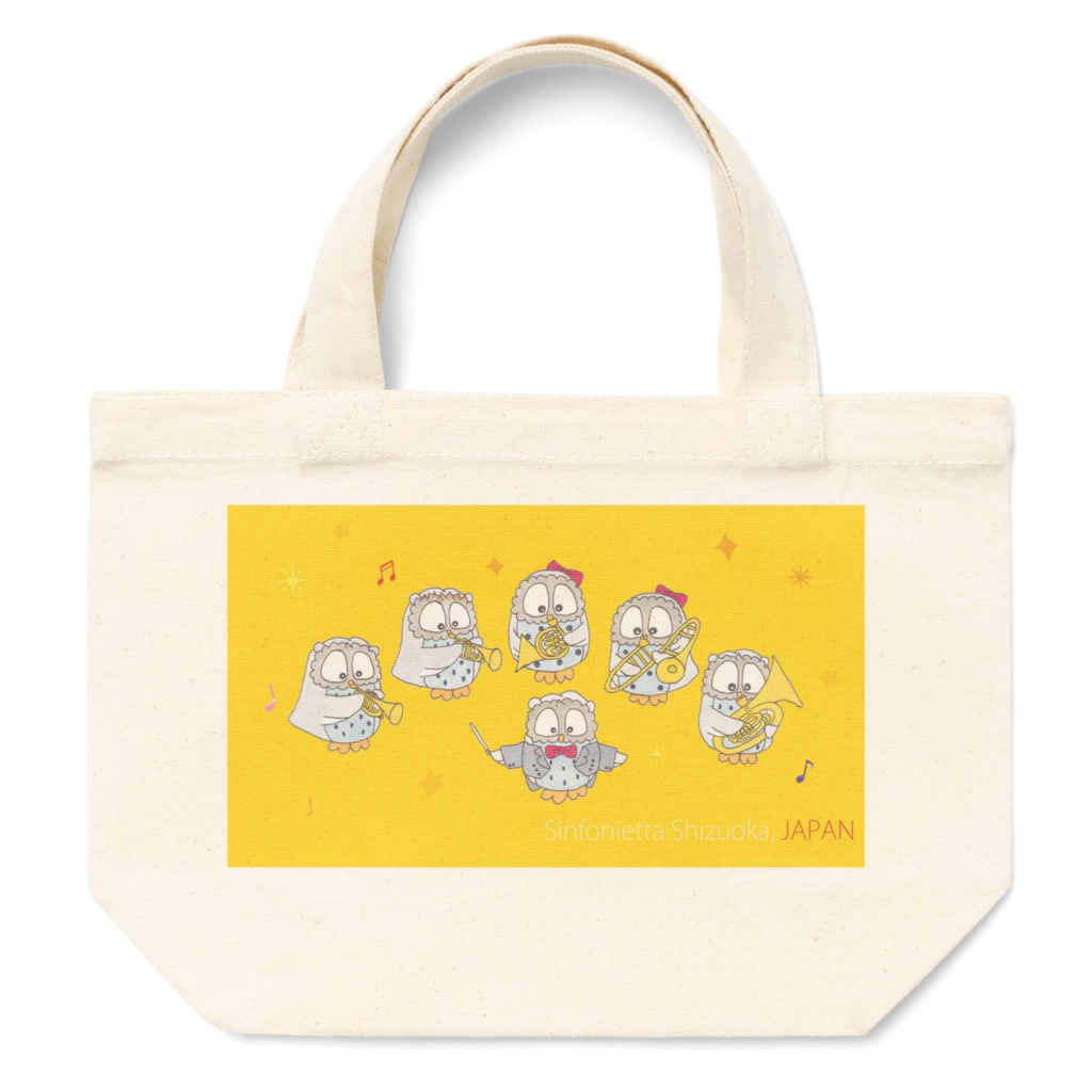 トートバッグS ふくちゃん・みみちゃん 金管五重奏