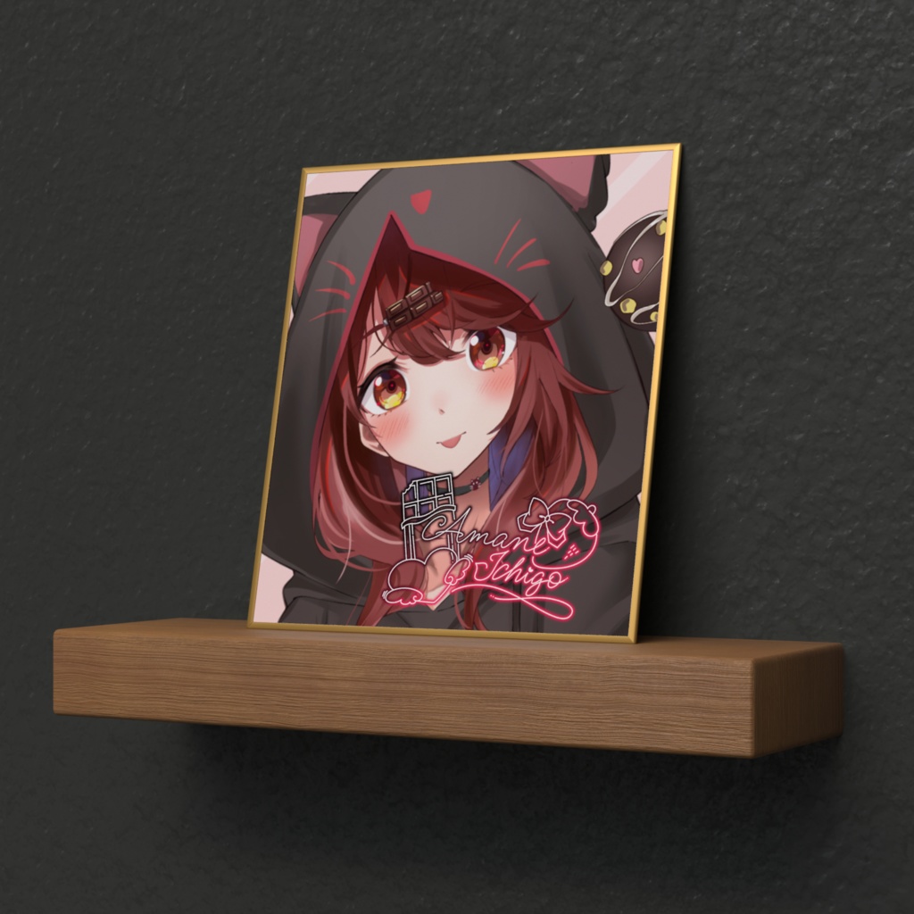 【Live2Dお披露目記念】舌出し色紙