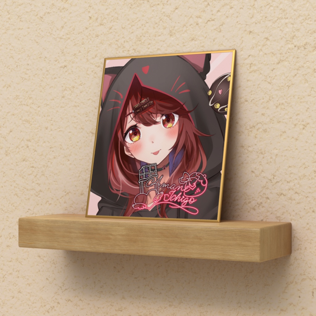 【Live2Dお披露目記念】舌出し色紙