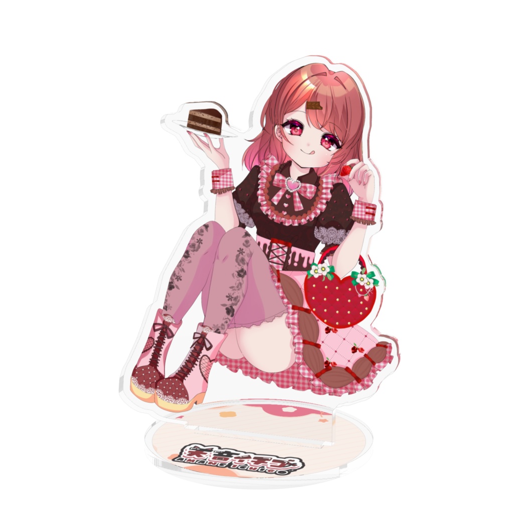 【4周年記念】1枚絵アクリルスタンド(バレンタイン②)