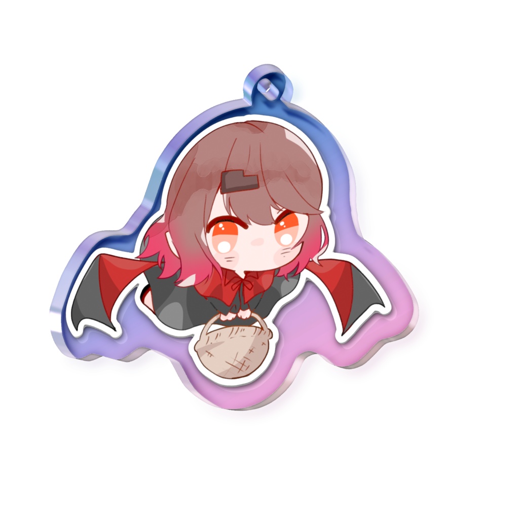 【ハロウィン限定】ドラキュラアクリルキーホルダー