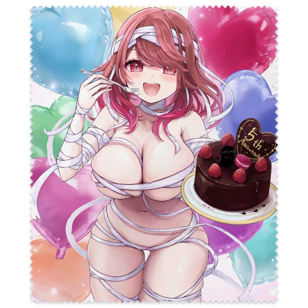 【5周年記念グッズ】マイクロファイバーメガネ拭き