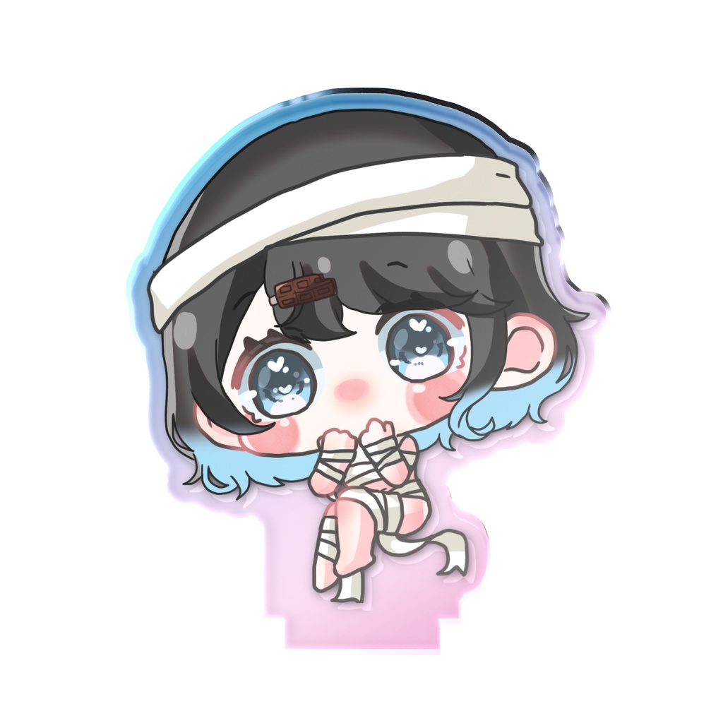 【5周年記念グッズ】ミニキャラオーロラアクリルスタンド