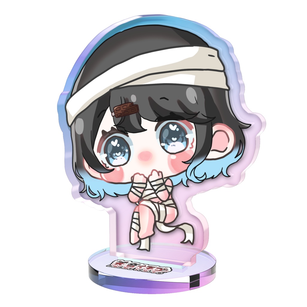 【5周年記念グッズ】ミニキャラオーロラアクリルスタンド