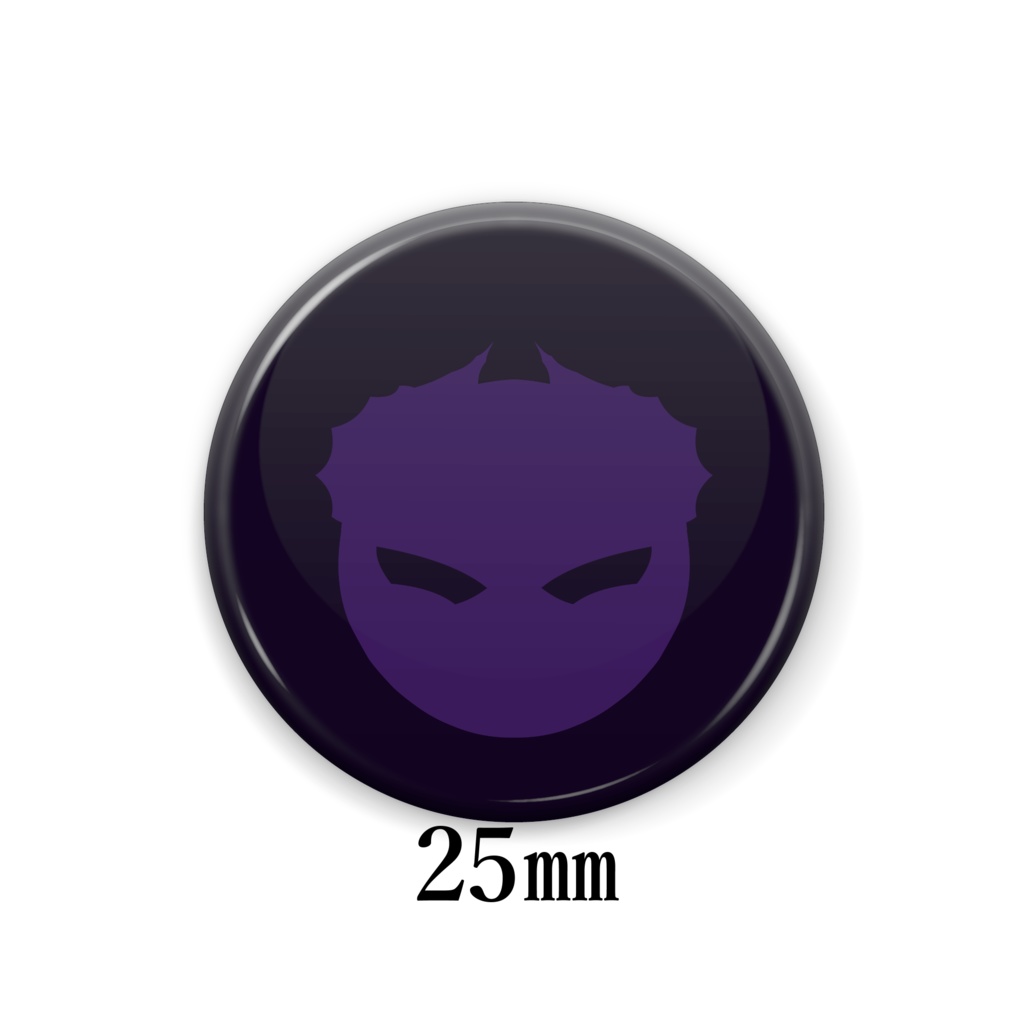 【Vtuber】薔薇薔薇 缶バッジ