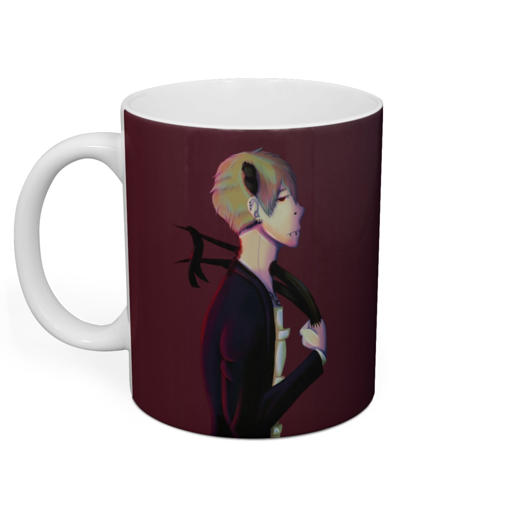 【僕のナカ】純男とツノ マグカップ