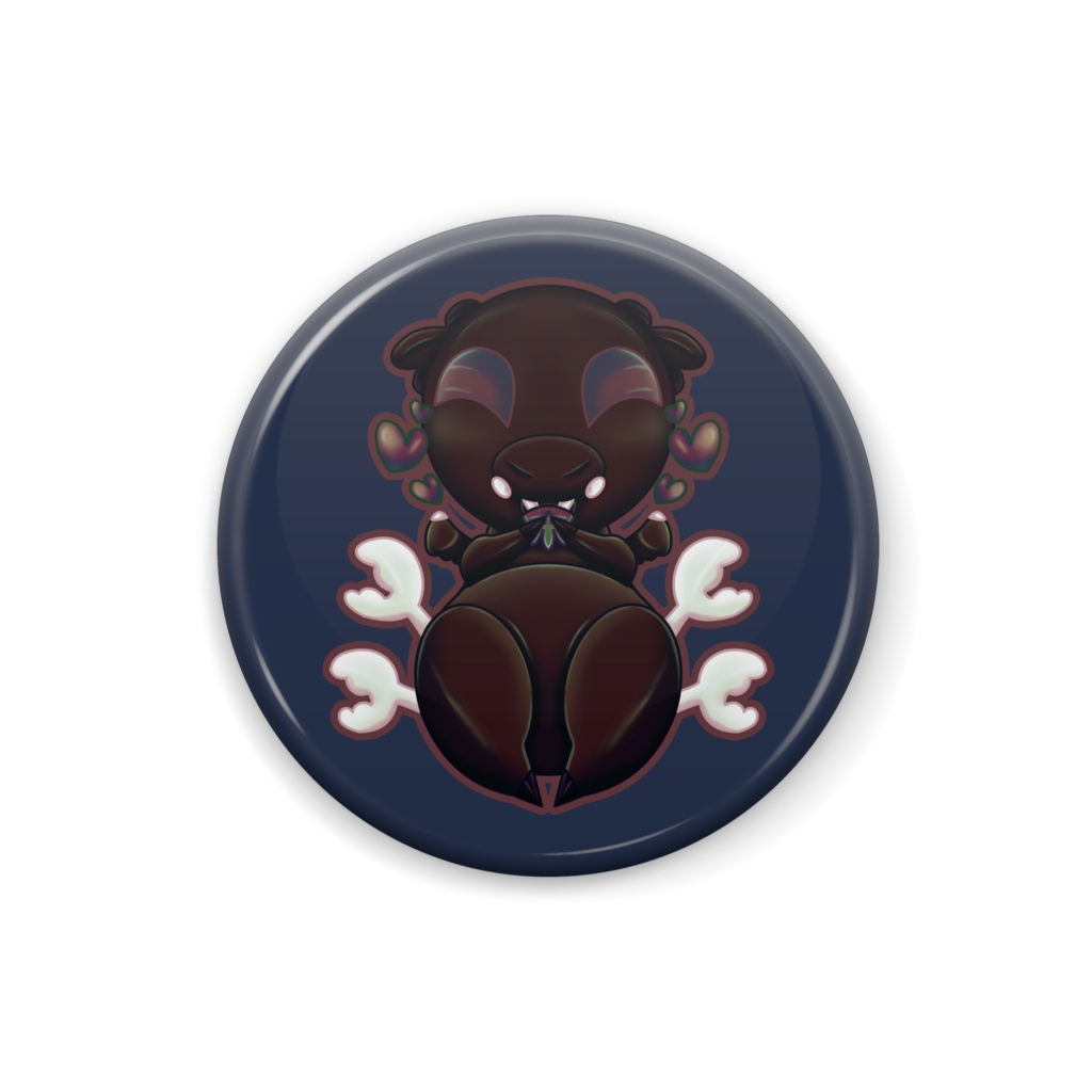 【僕のナカ】小ツノ - 缶バッジ