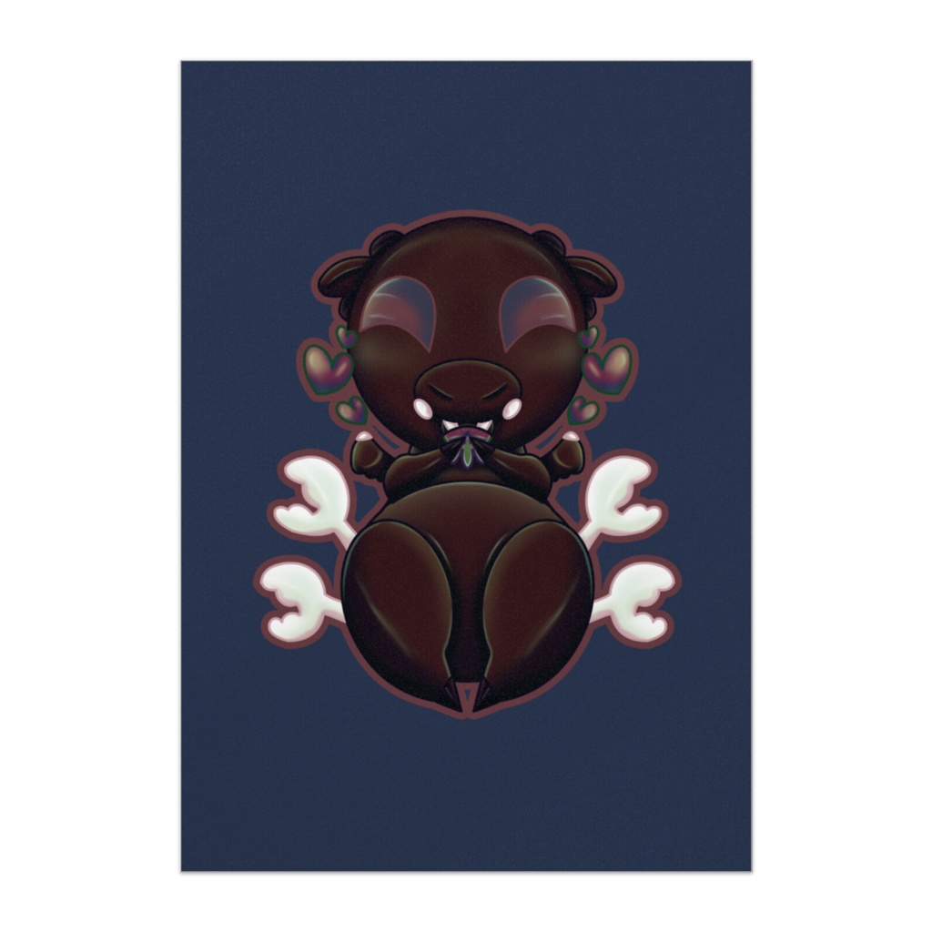 【僕のナカ】小ツノハート - ポスター