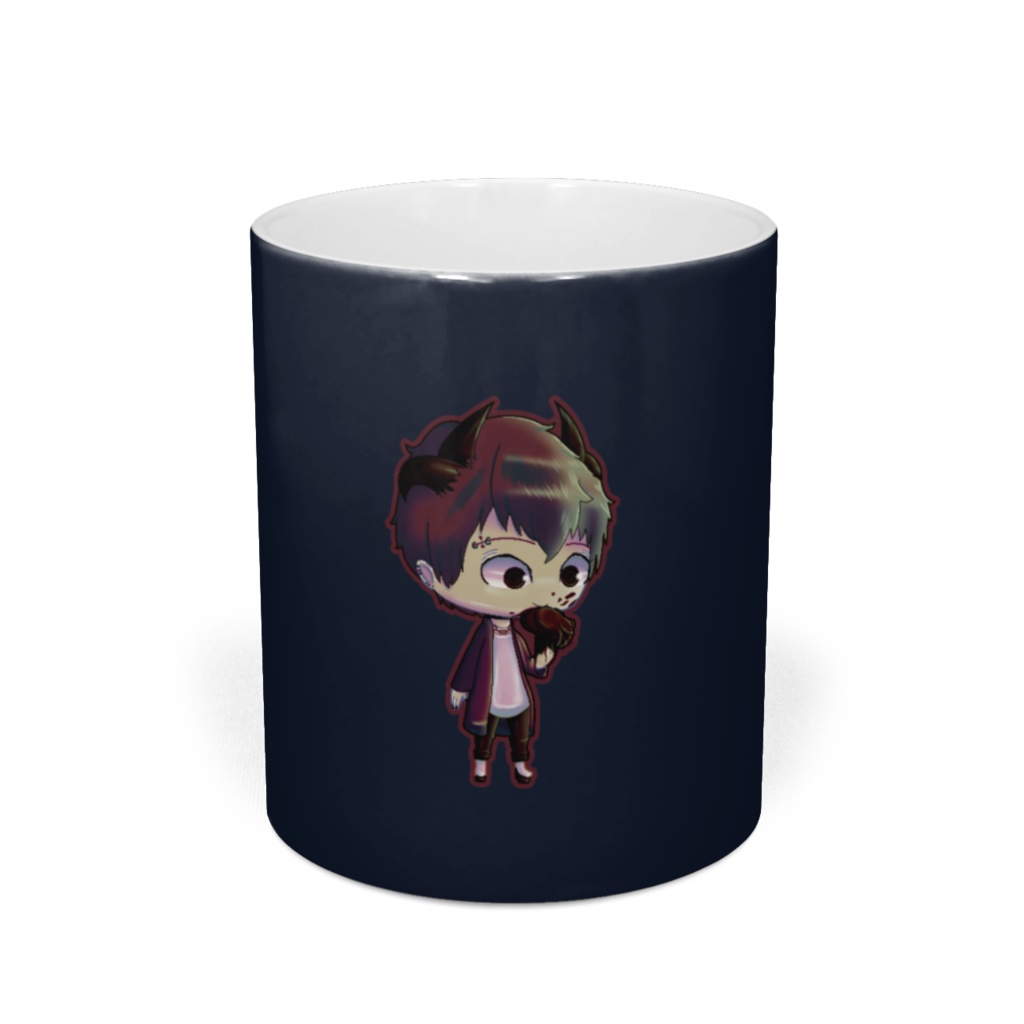 【僕のナカ】ツノハート - マグカップ