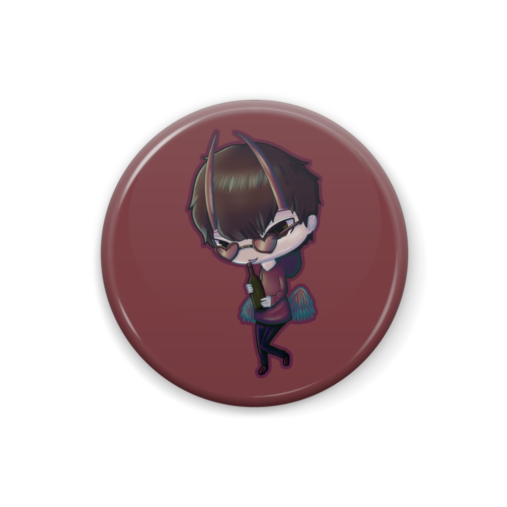 【ラヴラスト】サチハート - 缶バッジ