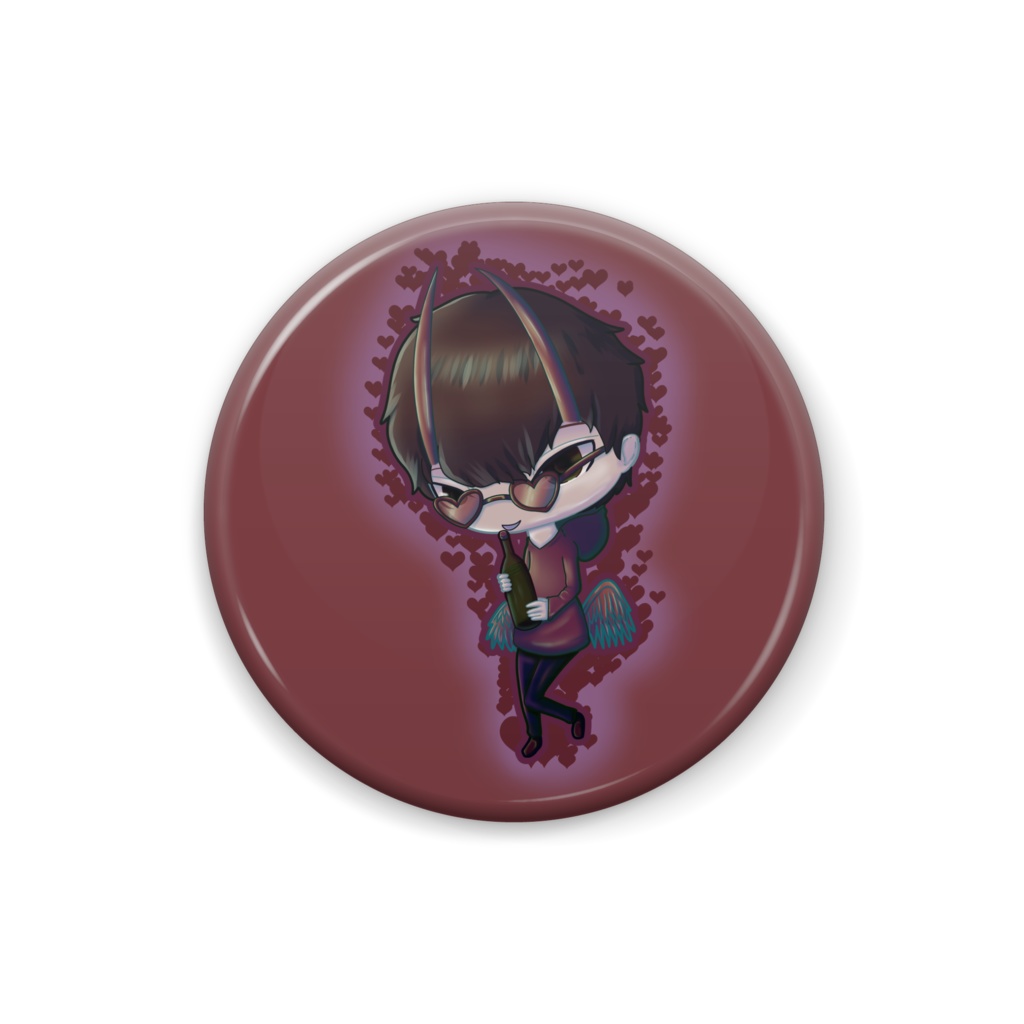 【ラヴラスト】サチハート - 缶バッジ