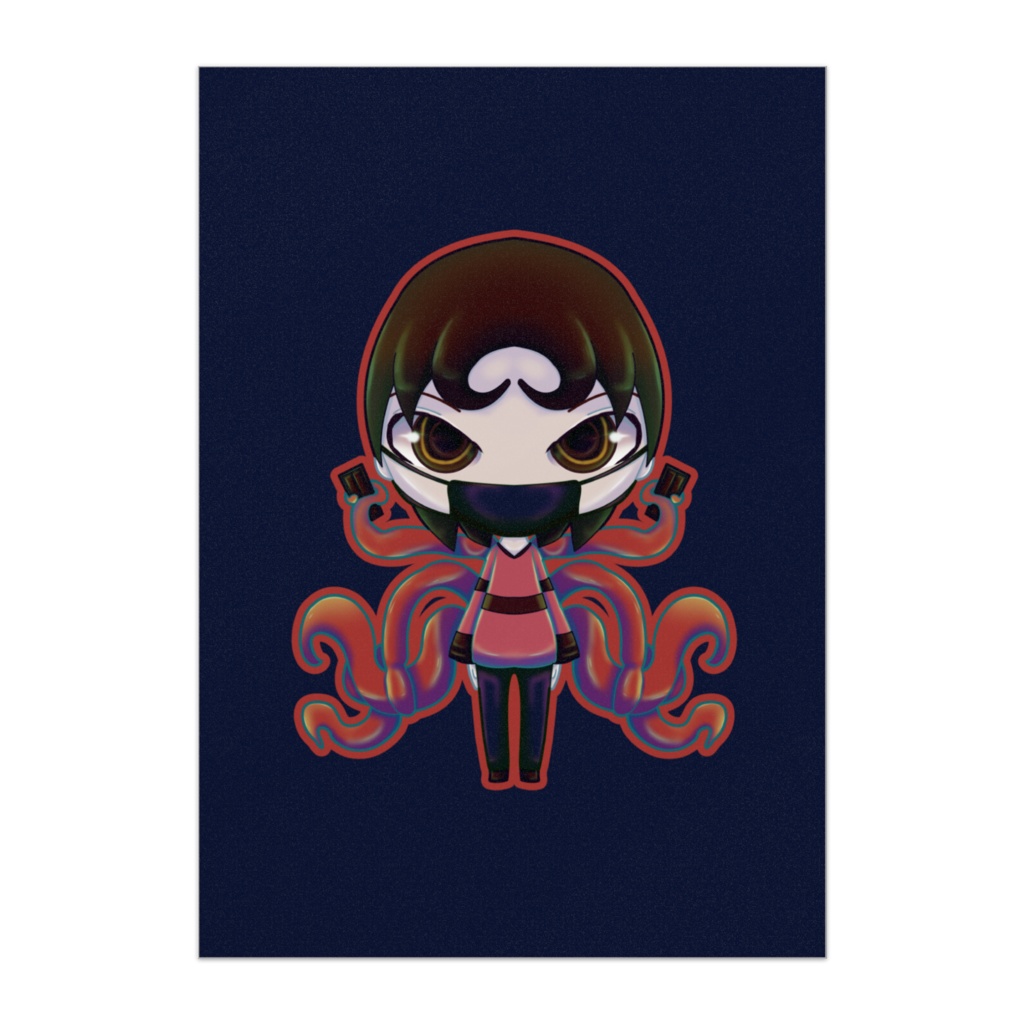 【ブラックウォーターズ】黒河ハート - ポスター