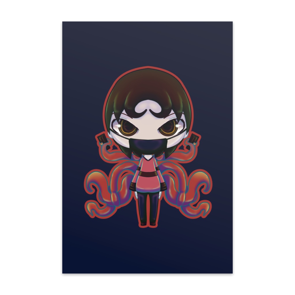 【ブラックウォーターズ】黒河ハート - ポストカード