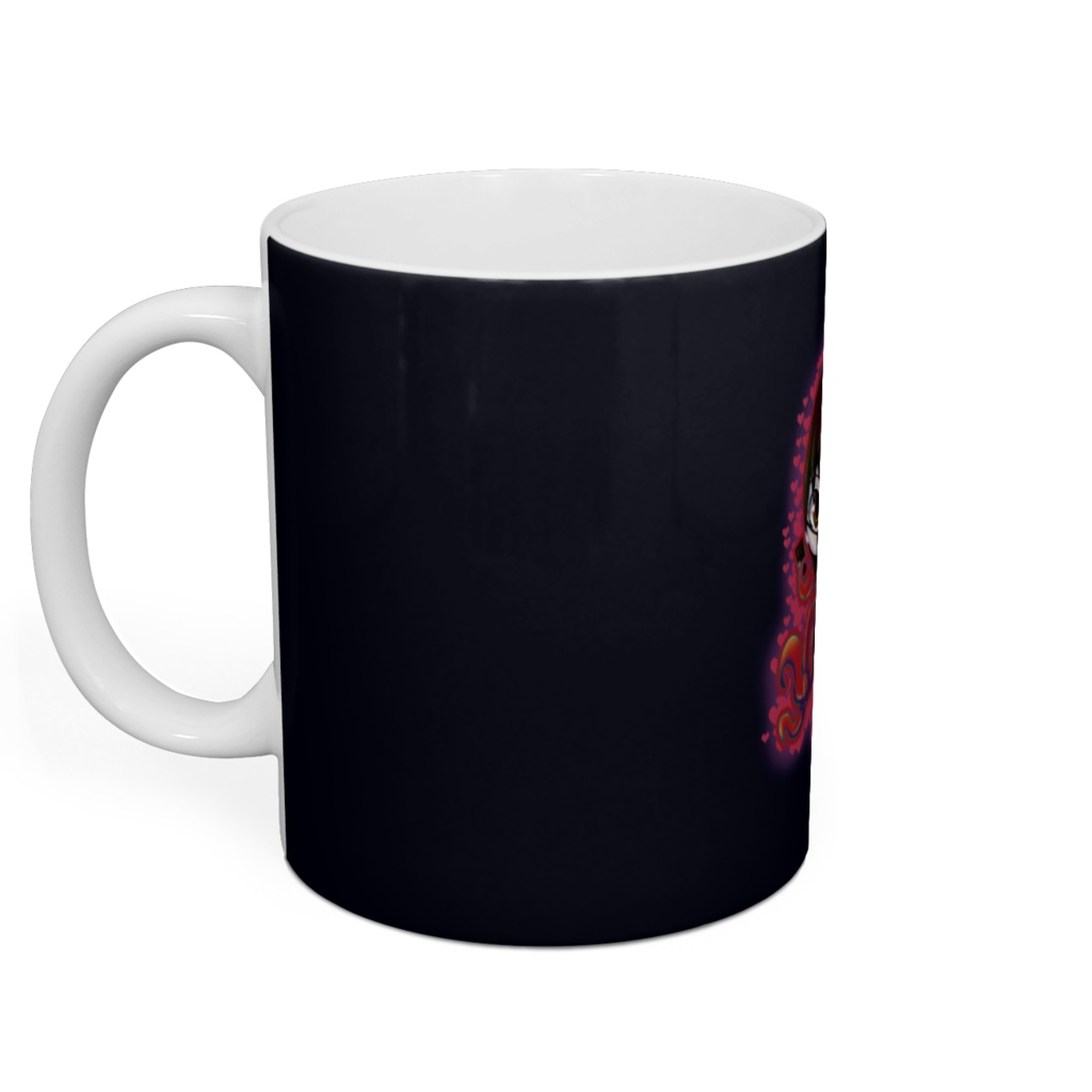 【ブラックウォーターズ】黒河ハート - マグカップ