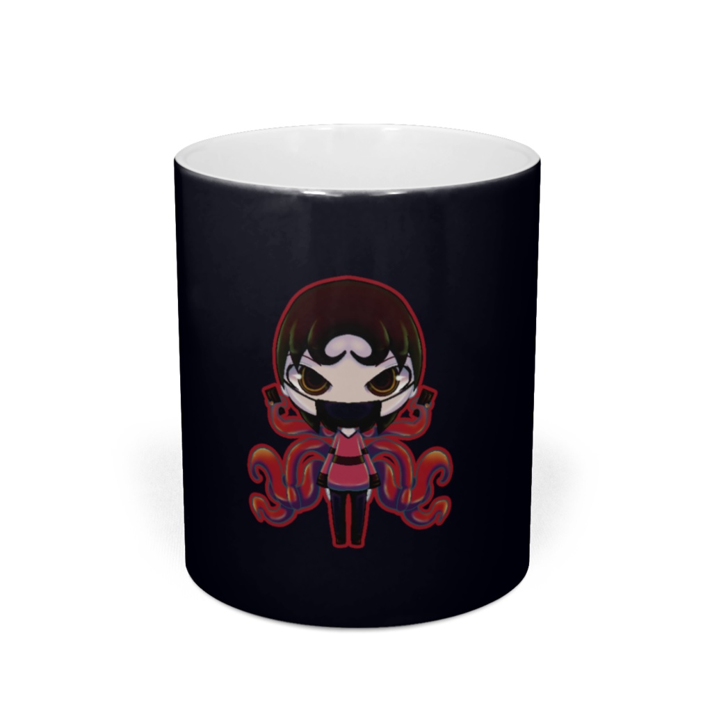 【ブラックウォーターズ】黒河ハート - マグカップ