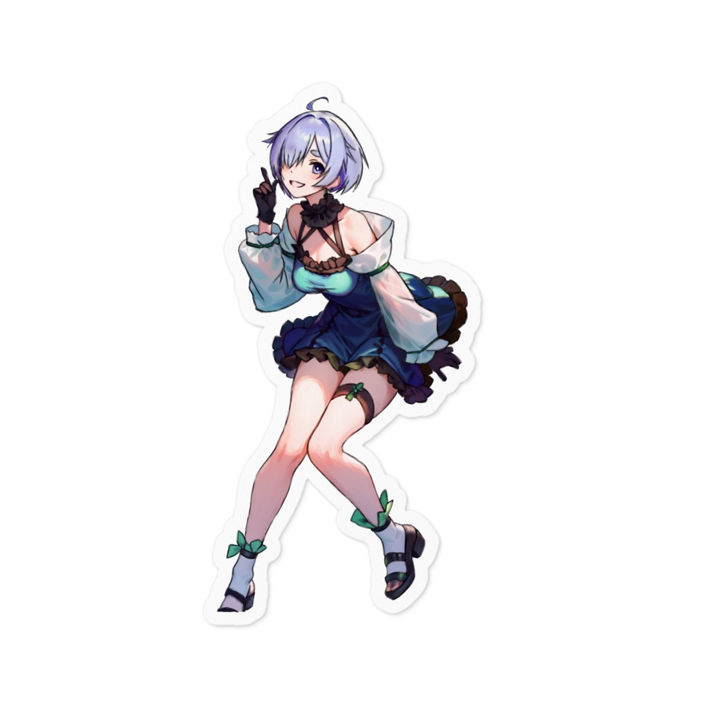 でっ・・・ステッカー10cm