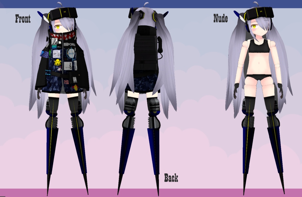 VRアバター『ニーツ/VT-212_量産型』