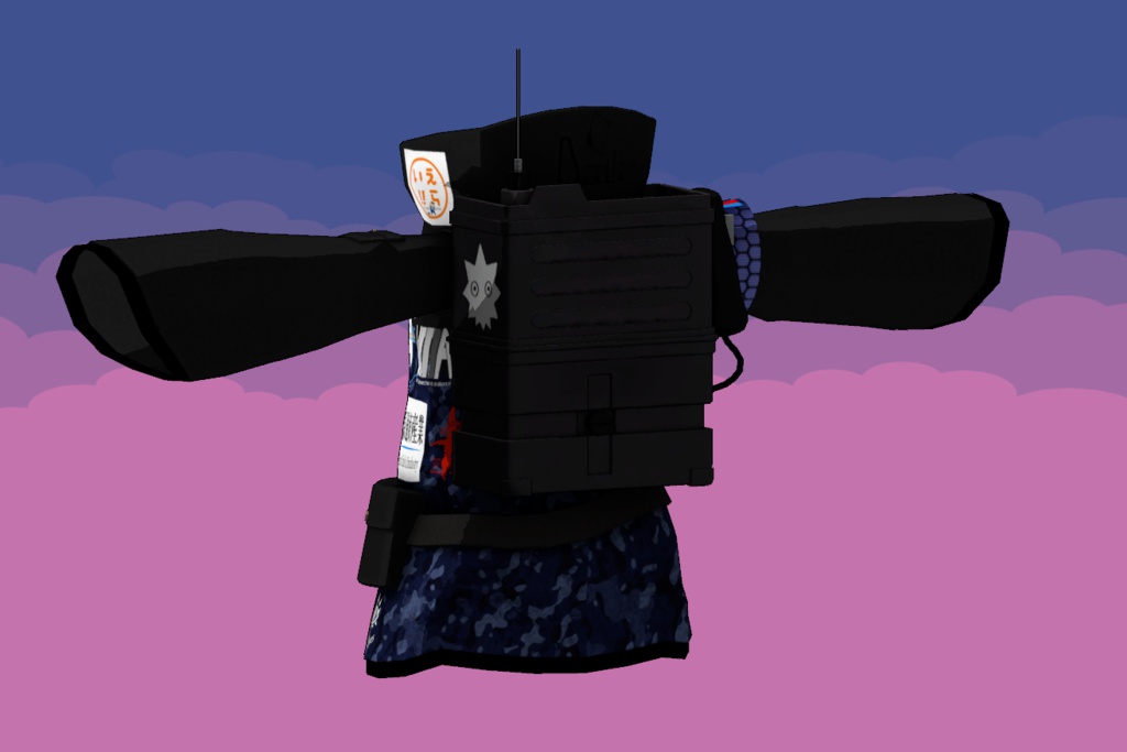 【スキニング済み】VRC向けスポンサー服