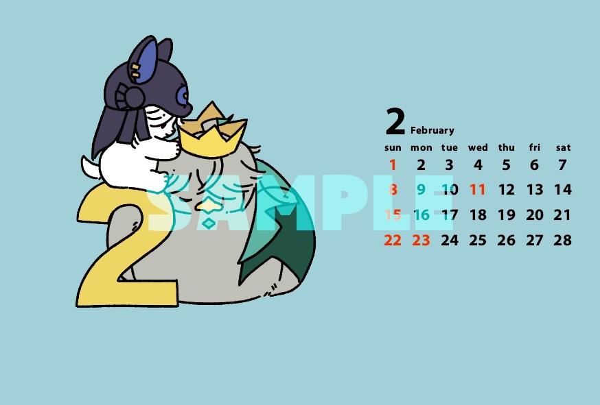 2026鳥犬カレンダー