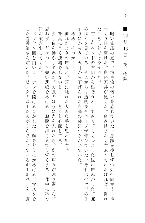 花は雪解け、散りゆくことなく